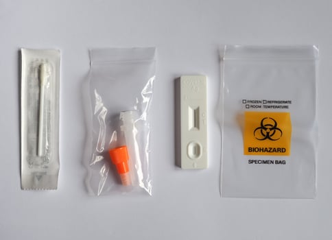Covid 19 antigen rapid test kit photo