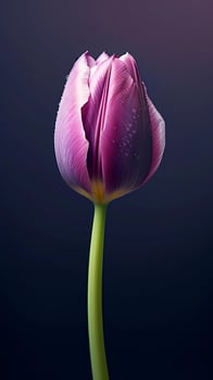 Purple tulip tulipa flower wallpaper background. photo