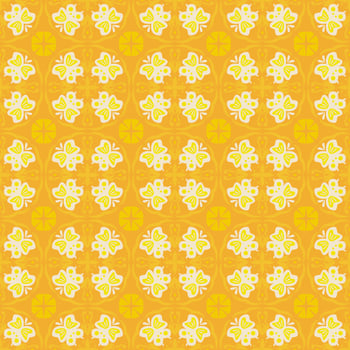 Seamless Background Nature Aboriginal Plant Pattern Art photo