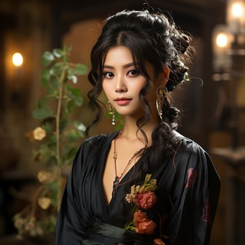 Asian beauty women model photo