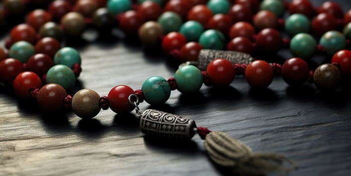 . . Muslim rosary spiritual classic allah pray symbol. Graphic Art photo