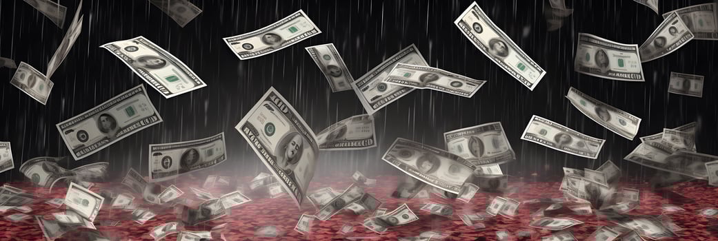 Money background wallpaper design, financial concept, rich, coins, cash, wealth, economy, photo