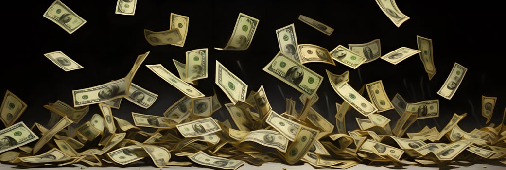 Money background wallpaper design, financial concept, rich, coins, cash, wealth, economy, photo