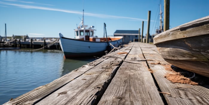 . . Nature outdoor landscape travel boat cost dock vacation harbor. Graphic Art photo