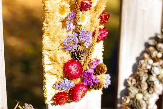 Beautiful wedding details from ceremony and reception photo