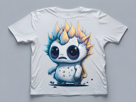 t - shirt design with a cute little cute creature photo