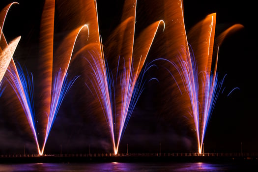 Fireworks in Forte dei Marmi photo