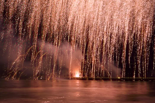 Fireworks in Forte dei Marmi photo