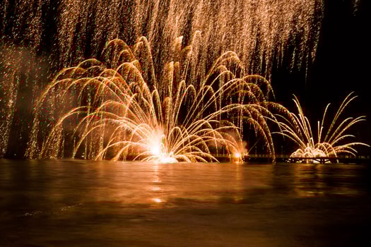Fireworks in Forte dei Marmi photo
