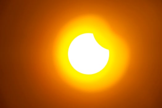 Eclipse of the sun photo
