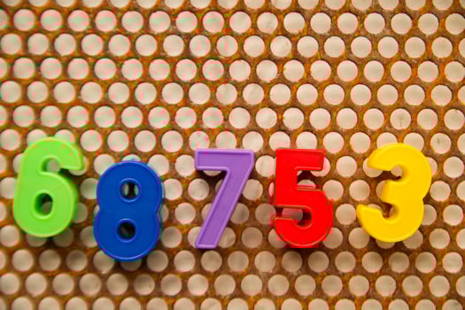 Letters and numbers photo
