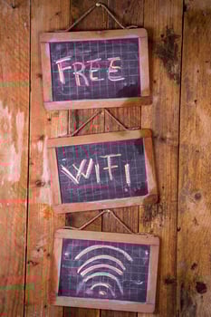 Free wi-fi zone photo