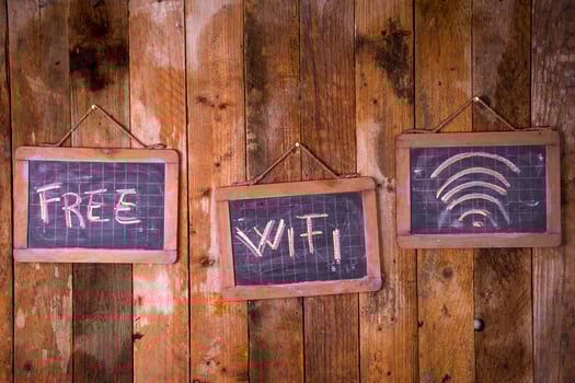 Free wi-fi zone photo