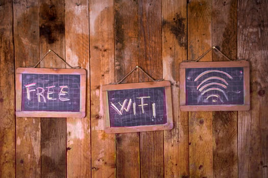Free wi-fi zone photo