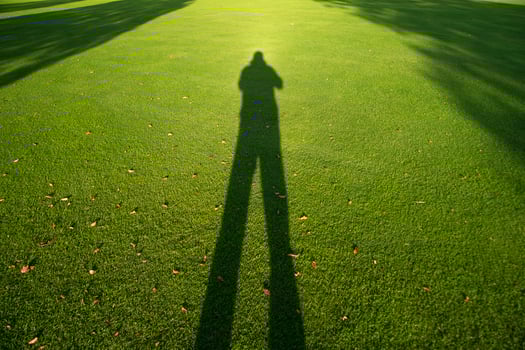 Photographing long shadows photo