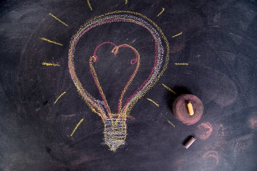 An idea In Color photo
