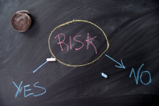 The concept of risk photo