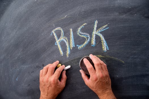 The concept of risk photo