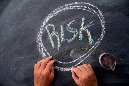 The concept of risk photo