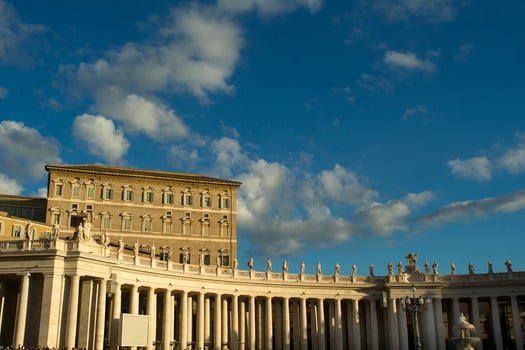 Bernini's colonnade Details photo