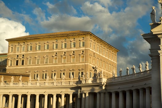 Bernini's colonnade Details photo
