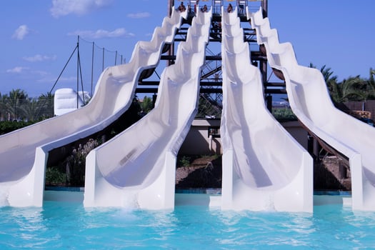 Load-bearing structures of a park water photo