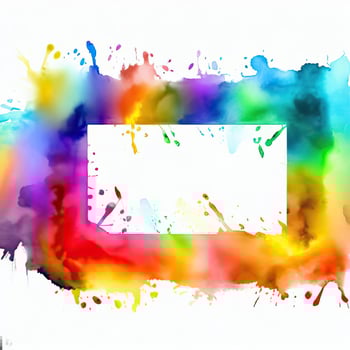 Abstract powder splatted background Freeze motion of color powder exploring photo