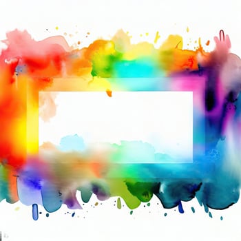 Abstract powder splatted background Freeze motion of color powder exploring photo
