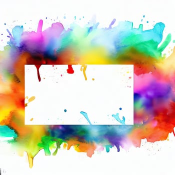 Abstract powder splatted background Freeze motion of color powder exploring photo