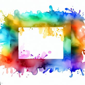 Abstract powder splatted background Freeze motion of color powder exploring photo