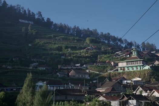 Indonesia great nature with wonderful culture photo