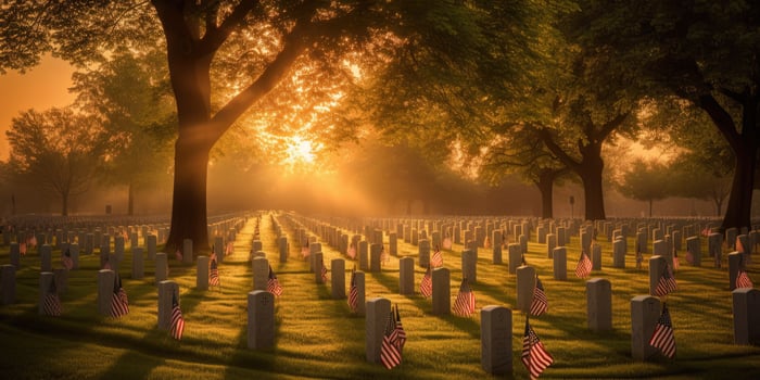 American Memorial Day. America Day. photo