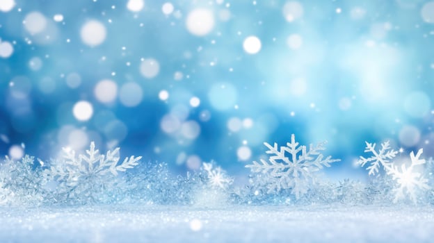 Winter Magic - Falling Snowflakes Transforming the Landscape - photo