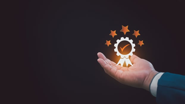 Customer Satisfaction Survey concept, service experience rating online application, customer evaluation product service quality, satisfaction feedback review, very good quality most. photo