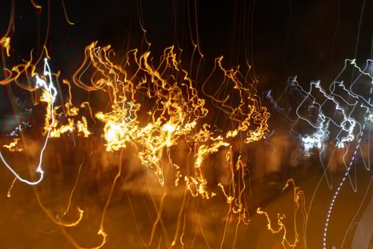 abstract photo painting light with fire
