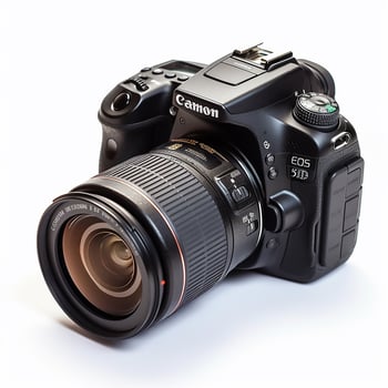 DSLR camera background photo