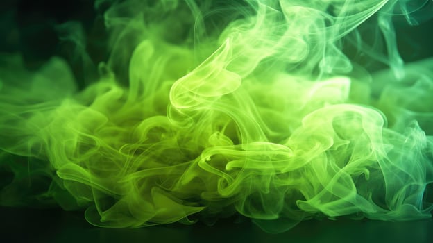 Neon Green Smoke Background photo