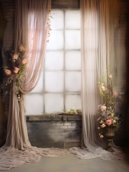 Wedding backdrop background illustration design, couple in love, marriage, bride, photo
