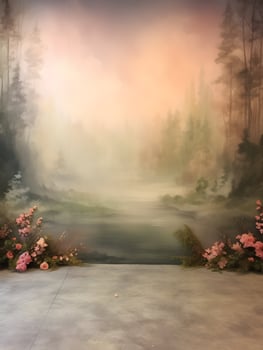Wedding backdrop background illustration design, couple in love, marriage, bride, photo