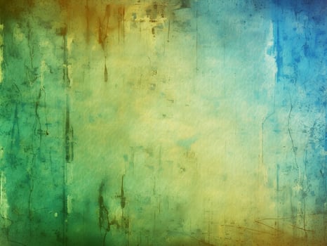 Grunge blue and green background photo
