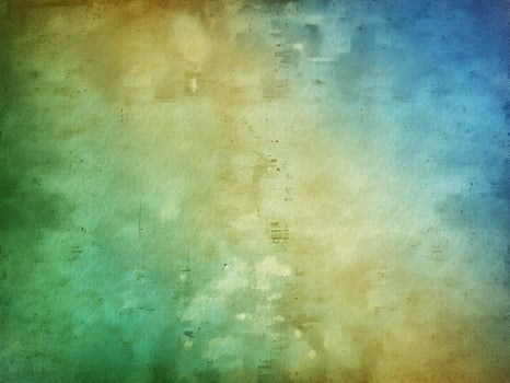 Grunge blue and green background photo