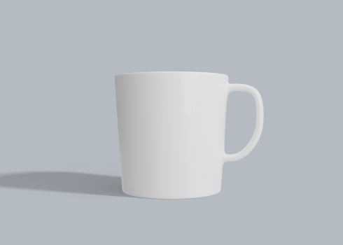 white mug mockup photo