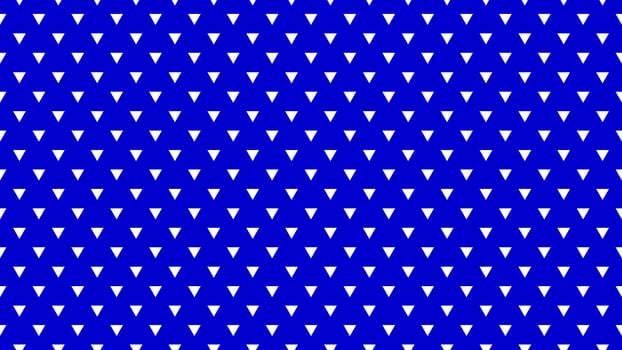 white color triangles over medium blue background photo