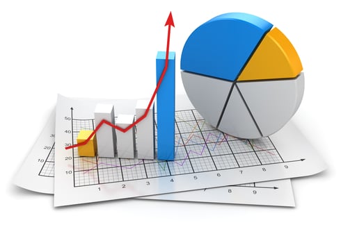 Business chart concept photo