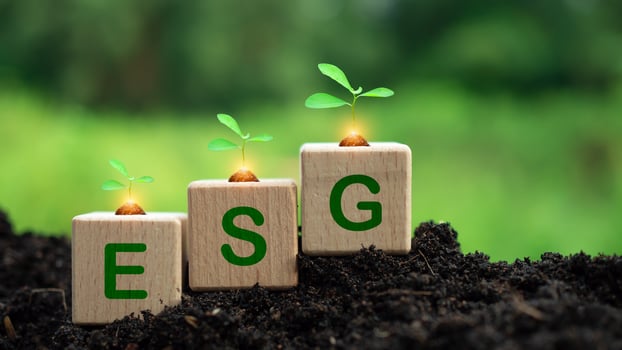 ESG concept for environment, society and governance in sustainable. business responsible environmental. photo