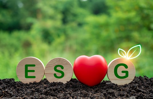 ESG concept for environment, society and governance in sustainable. business responsible environmental. photo