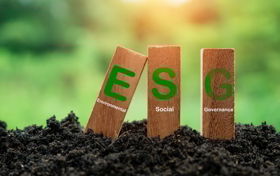 ESG concept for environment, society and governance in sustainable. business responsible environmental. photo