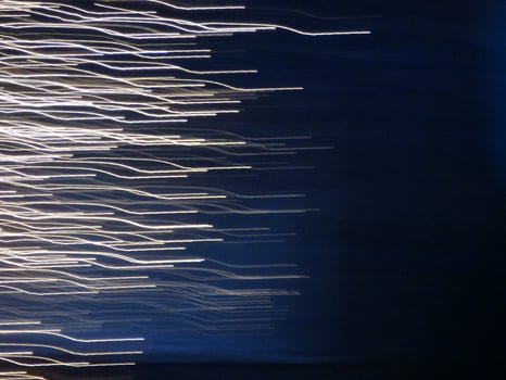 White Light streaks photo