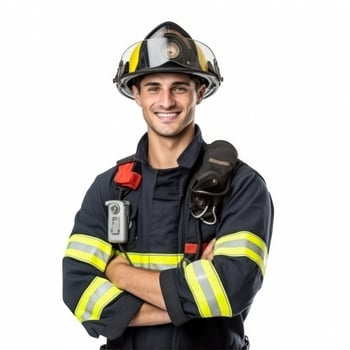 Man fire fighter photo