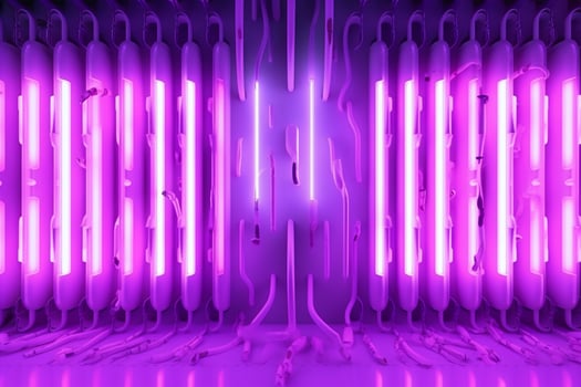 Futuristic Glowing Background. Ai generative photo